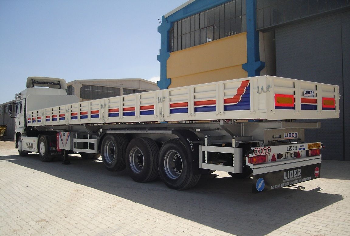 LIDER 2024 YEAR NEW TRAILER FOR SALE (MANUFACTURER COMPANY) - Remorque plateau: photos 2 LIDER 2024 YEAR NEW TRAILER FOR SALE (MANUFACTURER COMPANY) - Remorque plateau: photos 2