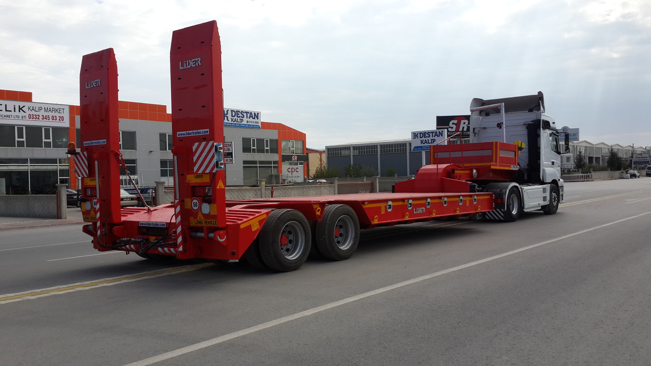 Semi-remorque surbaissé pour transport de équipements lourds neuf LIDER 2025 MODEL NEW LOWBOY TRAILER FROM MANUFACTURER: photos 10 Semi-remorque surbaissé pour transport de équipements lourds neuf LIDER 2025 MODEL NEW LOWBOY TRAILER FROM MANUFACTURER: photos 10