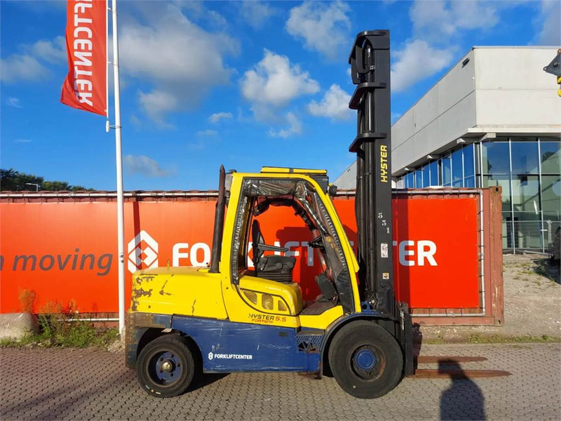 Hyster H5.5FT - Chariot élévateur diesel: photos 1 Hyster H5.5FT - Chariot élévateur diesel: photos 1