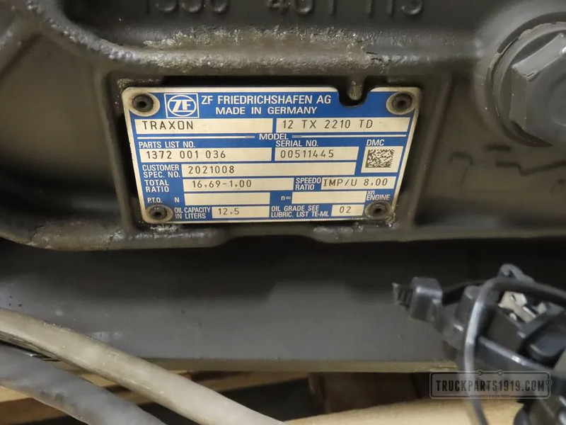 DAF 1684367 ECU E5 Versnellingsbak 12TX2210T - Boîte de vitesse pour Camion: photos 3 DAF 1684367 ECU E5 Versnellingsbak 12TX2210T - Boîte de vitesse pour Camion: photos 3