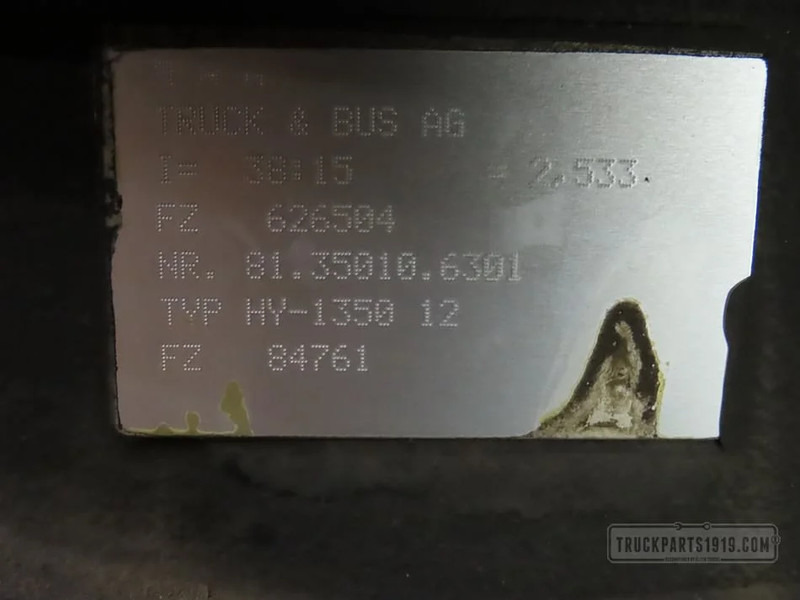 MAN Axle & Steering Parts Differentieel R=2.533 HY-1350 - Différentiel pour Camion: photos 3 MAN Axle & Steering Parts Differentieel R=2.533 HY-1350 - Différentiel pour Camion: photos 3