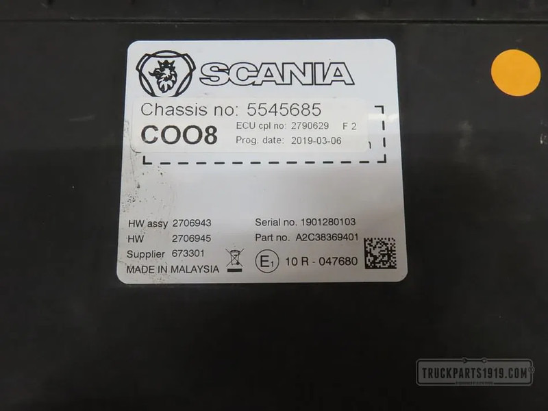 Scania 2790629 COO8 regeleenheid - Bloc de gestion pour Camion: photos 2 Scania 2790629 COO8 regeleenheid - Bloc de gestion pour Camion: photos 2