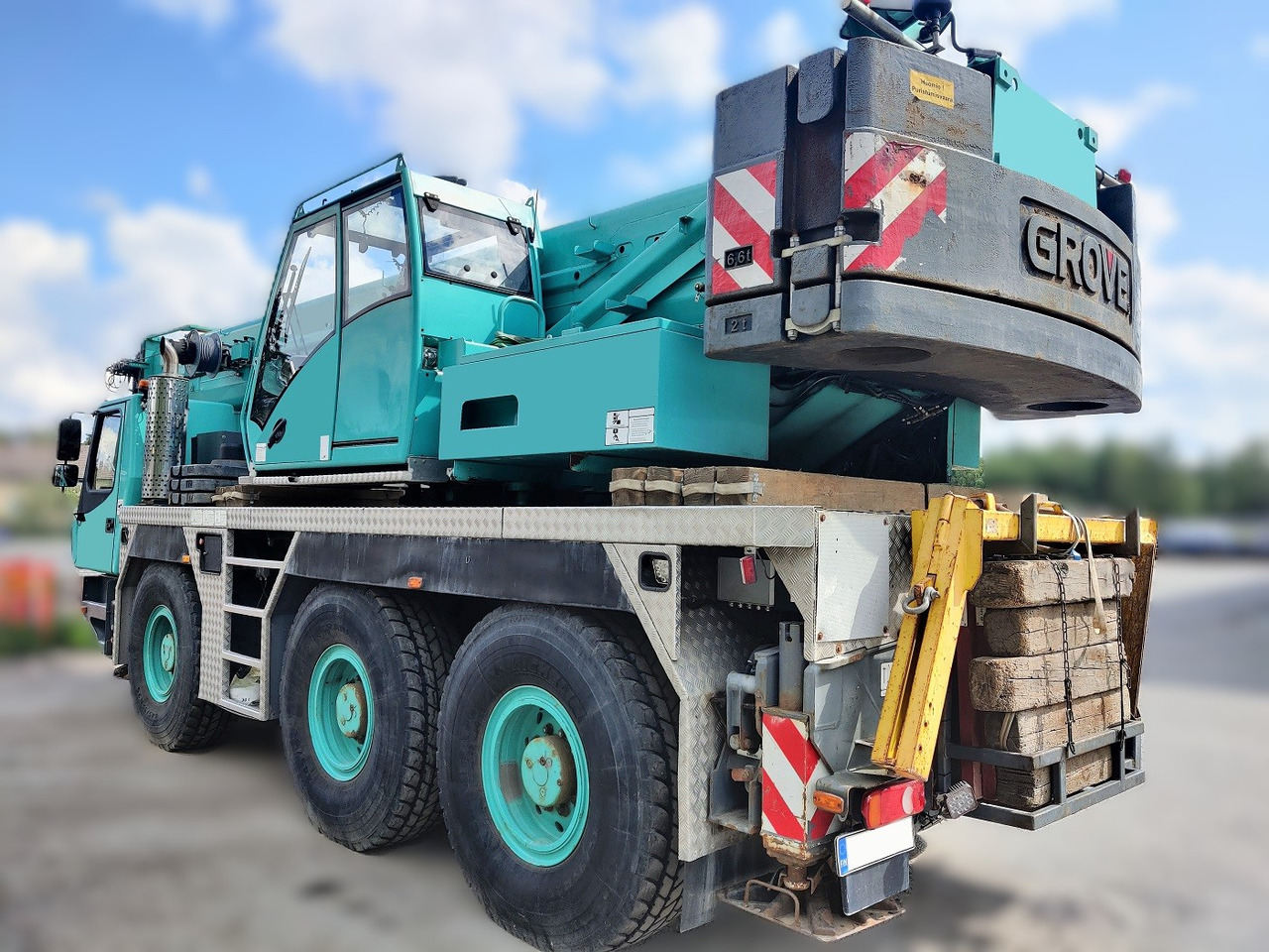 Grove GMK 3055 - Grue mobile: photos 2 Grove GMK 3055 - Grue mobile: photos 2