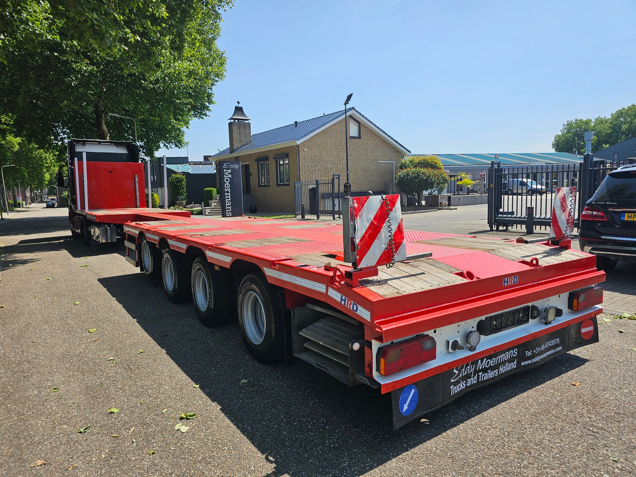 Semi-remorque plateau HRD SPTM4N Mega Telesopic: photos 12