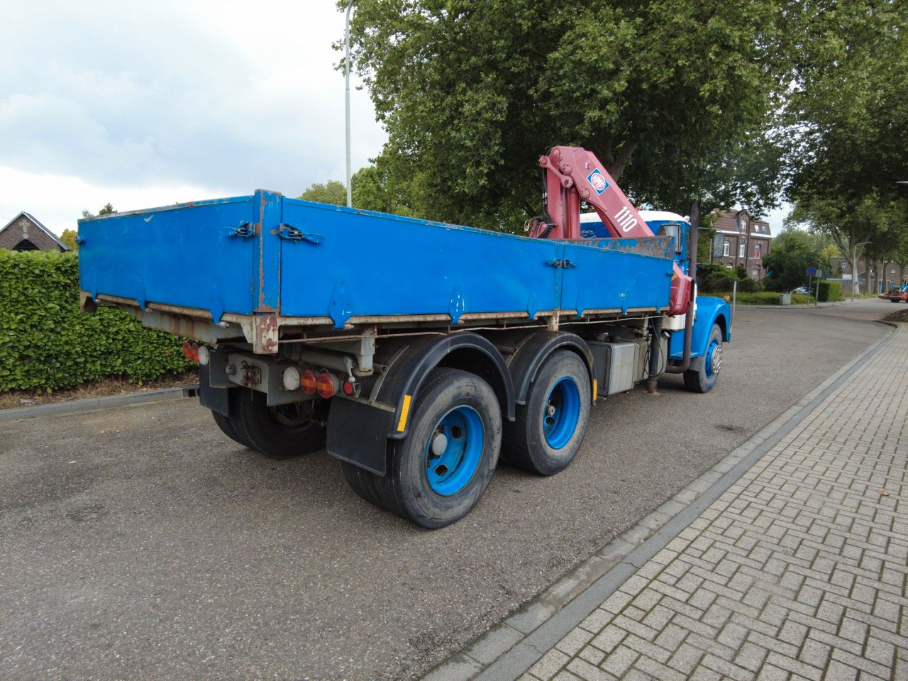 Scania 86 6x2 - Camion grue: photos 2 Scania 86 6x2 - Camion grue: photos 2