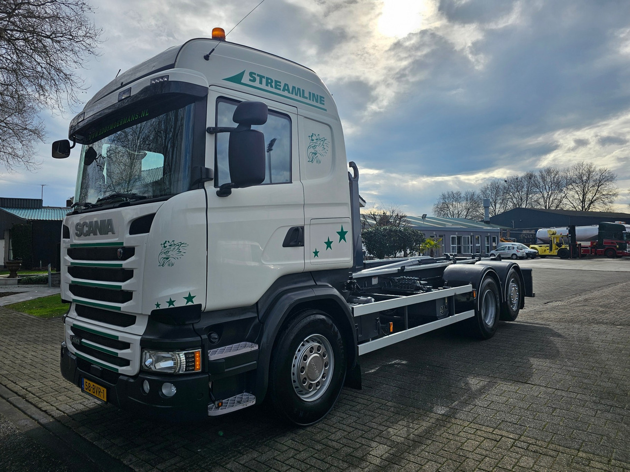 Camion ampliroll Scania R490 Highline 6x2: photos 7