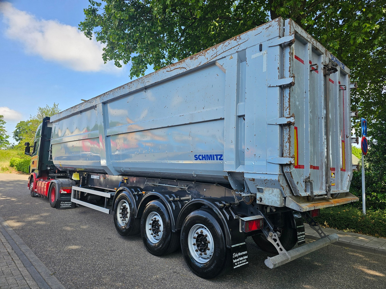 Schmitz SGF-S3 Scraptipper 55 M3 - Semi-remorque benne: photos 2 Schmitz SGF-S3 Scraptipper 55 M3 - Semi-remorque benne: photos 2