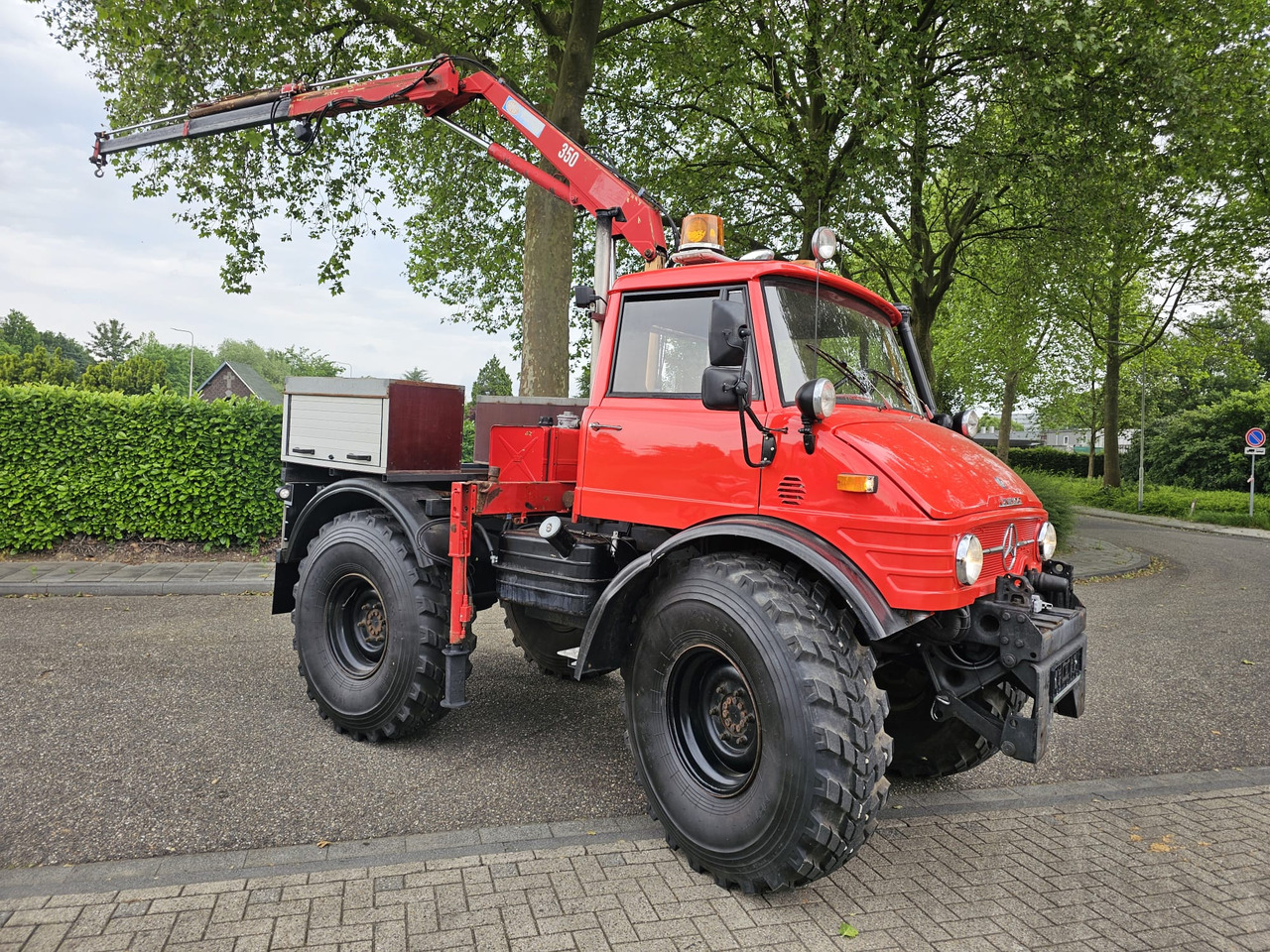 Camion grue Unimog 406/U9000 4x4: photos 9