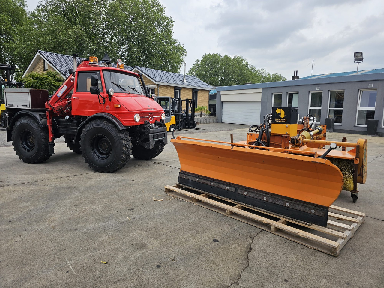 Camion grue Unimog 406/U9000 4x4: photos 7