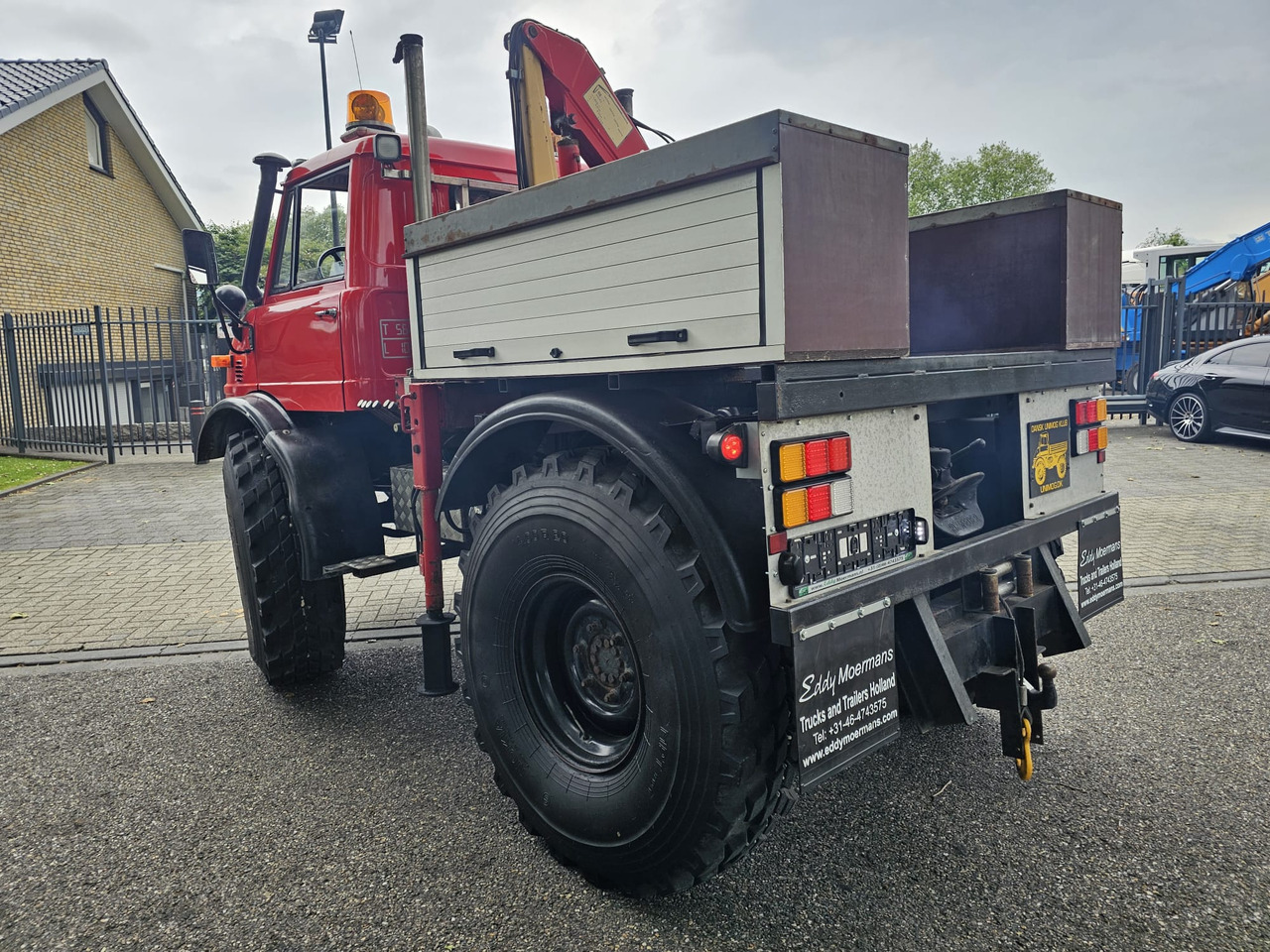 Camion grue Unimog 406/U9000 4x4: photos 5