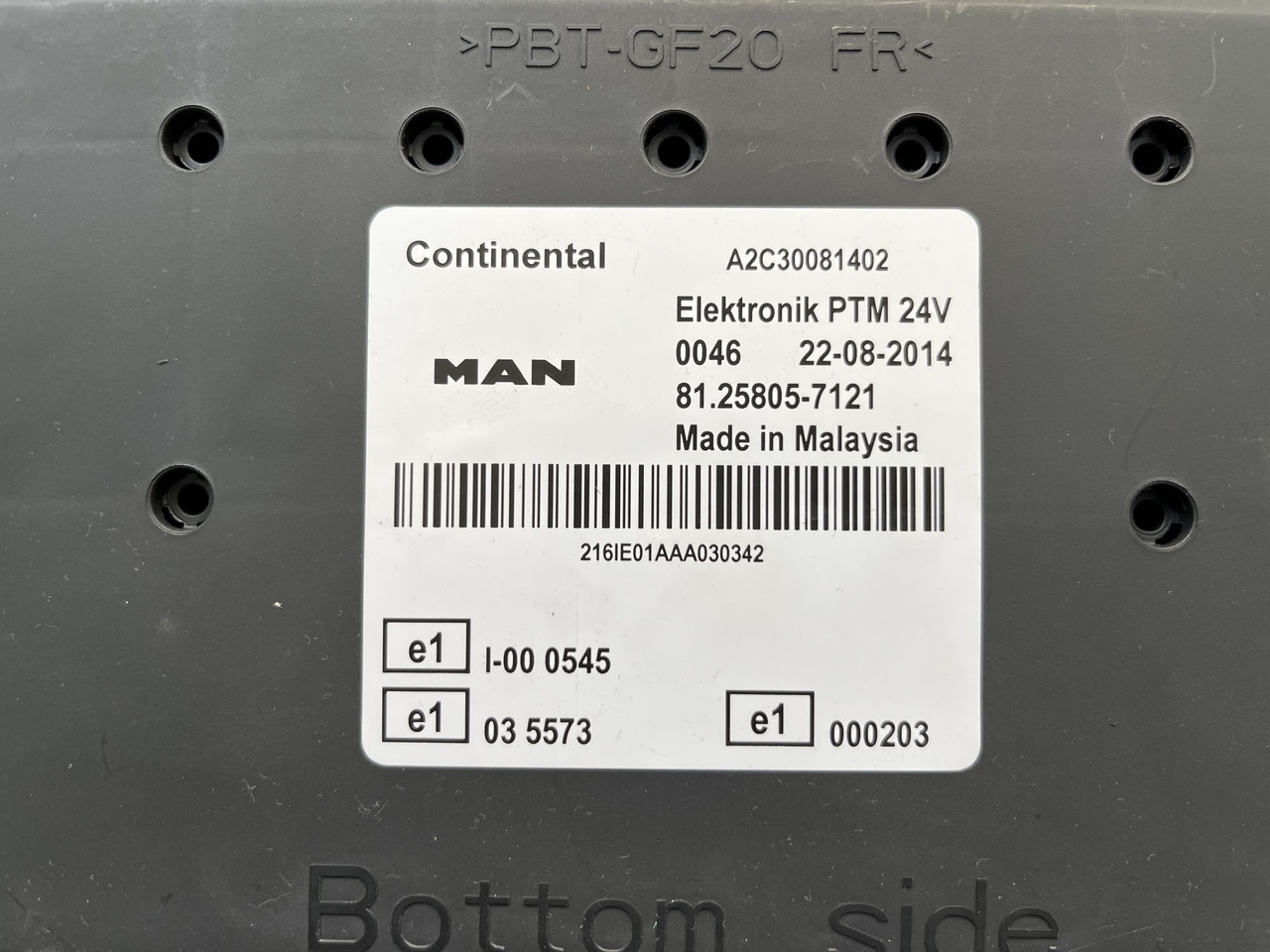ELECTRΟΝΙC CONTROL UNITS MAN TGX - Système électrique pour Camion: photos 5 ELECTRΟΝΙC CONTROL UNITS MAN TGX - Système électrique pour Camion: photos 5