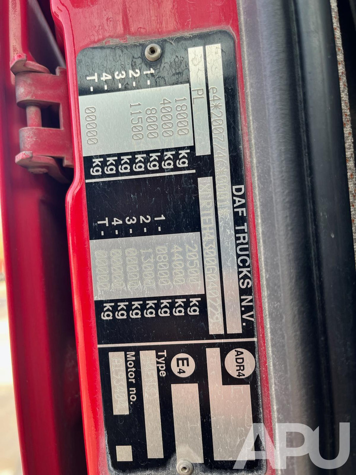 DAF XF 460 FT - Autre matériel: photos 3 DAF XF 460 FT - Autre matériel: photos 3