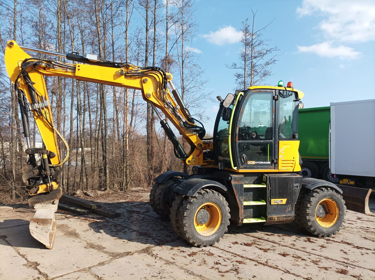 Pelle sur pneus JCB HD110WT T4: photos 15