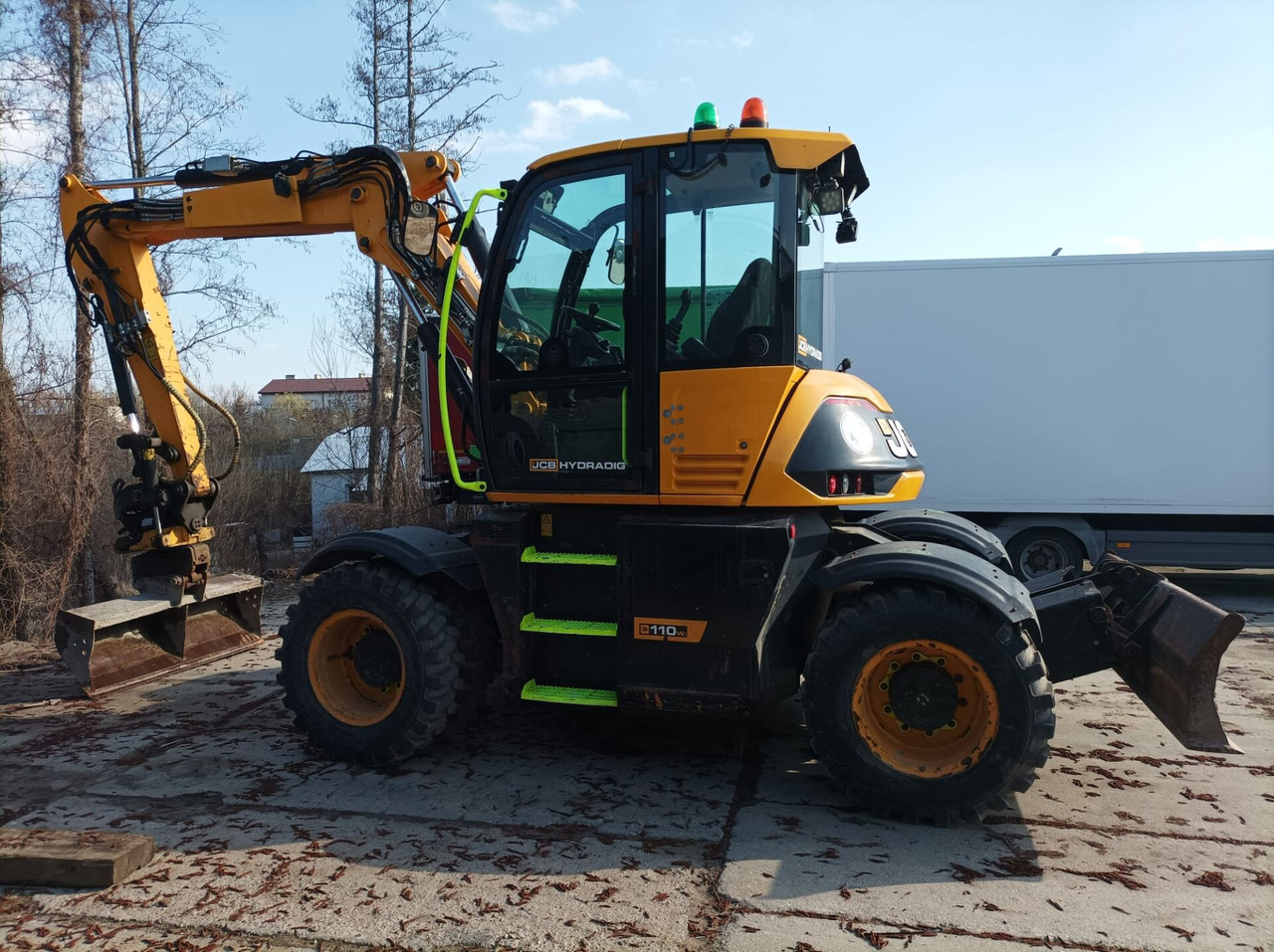 Pelle sur pneus JCB HD110WT T4: photos 9