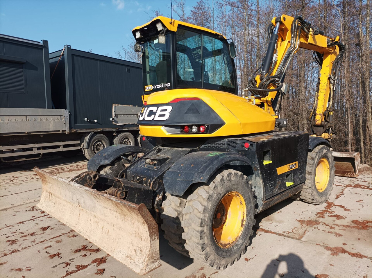 Pelle sur pneus JCB HD110WT T4: photos 6