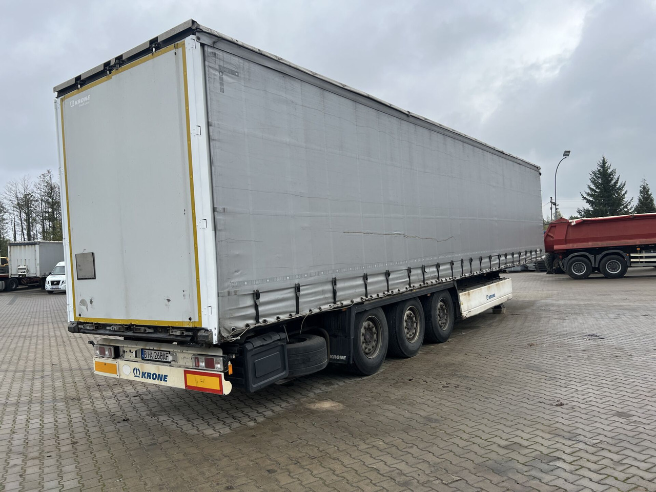 Naczepa ciężarowa KRONE - Semi-remorque rideaux coulissants: photos 5 Naczepa ciężarowa KRONE - Semi-remorque rideaux coulissants: photos 5