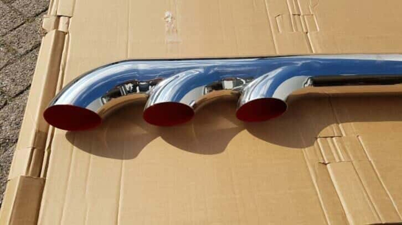 Scania RVS uitlaat gepolijst 170x54x11.2cm 000016 - Tube d'echappement pour Camion: photos 2 Scania RVS uitlaat gepolijst 170x54x11.2cm 000016 - Tube d'echappement pour Camion: photos 2