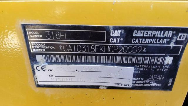 CATERPILLAR 318FL - Pelle sur chenille: photos 3 CATERPILLAR 318FL - Pelle sur chenille: photos 3