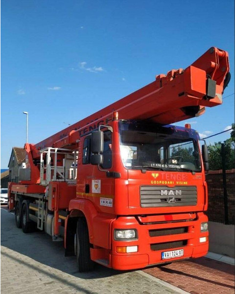 MAN TGA 26.350 6x4 Emelőkosaras 53m - Camion, Camion grue: photos 1 MAN TGA 26.350 6x4 Emelőkosaras 53m - Camion, Camion grue: photos 1