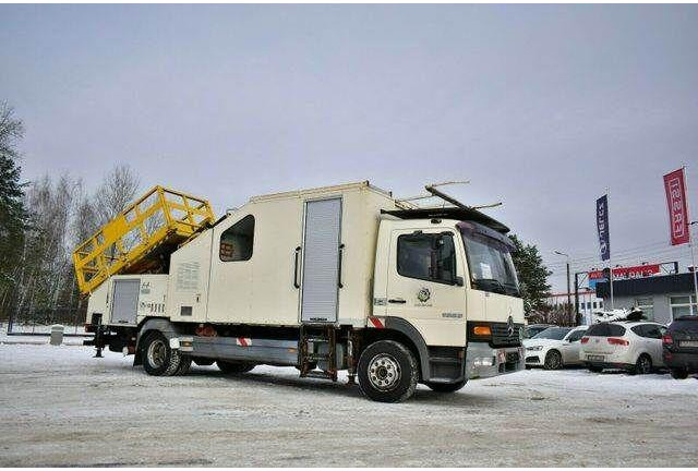Mercedes-Benz ATEGO 1323 PK 8000T RAIL Platform - Camion, Camion grue: photos 3 Mercedes-Benz ATEGO 1323 PK 8000T RAIL Platform - Camion, Camion grue: photos 3