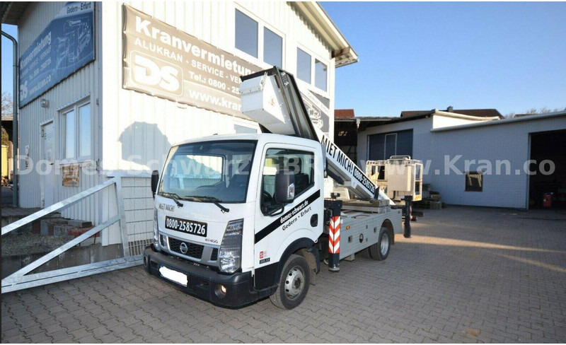 Nissan NT400 Cabstar Klaas Theo Emelőkosaras 25m - Camion, Camion grue: photos 1 Nissan NT400 Cabstar Klaas Theo Emelőkosaras 25m - Camion, Camion grue: photos 1