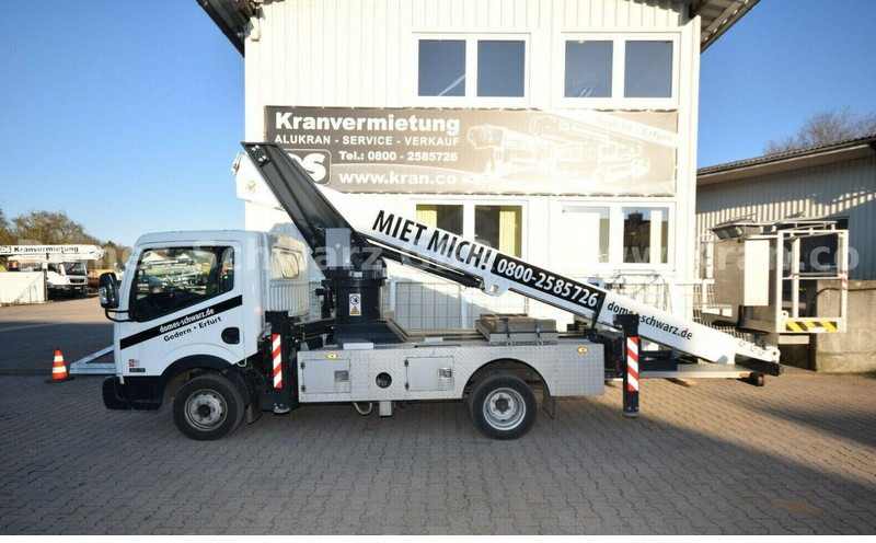 Nissan NT400 Cabstar Klaas Theo Emelőkosaras 25m - Camion, Camion grue: photos 2 Nissan NT400 Cabstar Klaas Theo Emelőkosaras 25m - Camion, Camion grue: photos 2