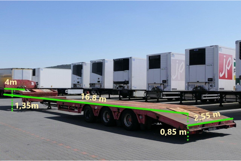 Faymonville NISKOPODWOZIE / ROZCIĄGANA / LAWETA / osie skrętne / wciągarka - Semi-remorque surbaissé: photos 2 Faymonville NISKOPODWOZIE / ROZCIĄGANA / LAWETA / osie skrętne / wciągarka - Semi-remorque surbaissé: photos 2