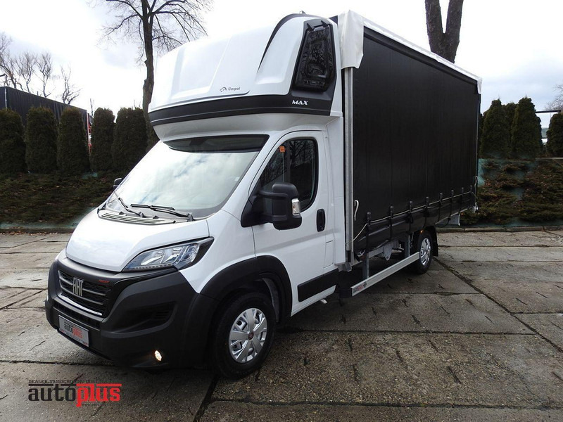 Fiat DUCATO NOWY PLANDEKA 10 PALET WEBASTO KLIMATYZACJA TEMPOMAT LEDY - Utilitaire rideaux coulissants (PLSC): photos 1 Fiat DUCATO NOWY PLANDEKA 10 PALET WEBASTO KLIMATYZACJA TEMPOMAT LEDY - Utilitaire rideaux coulissants (PLSC): photos 1