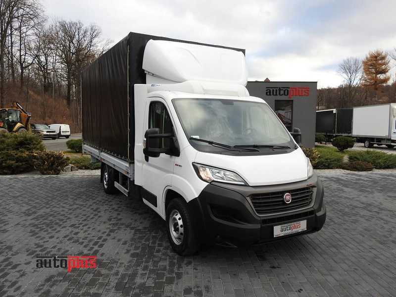 Fiat DUCATO PLANDEKA 10 PALET KLIMATYZACJA PNEUMATYKA 160KM [ T63576 - Utilitaire rideaux coulissants (PLSC): photos 1 Fiat DUCATO PLANDEKA 10 PALET KLIMATYZACJA PNEUMATYKA 160KM [ T63576 - Utilitaire rideaux coulissants (PLSC): photos 1