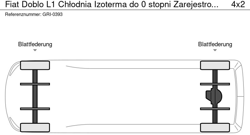 Fiat Doblò L1 Chłodnia Izoterma do 0 stopni Zarejestrowany w PL en crédit-bail Fiat Doblò L1 Chłodnia Izoterma do 0 stopni Zarejestrowany w PL: photos 15