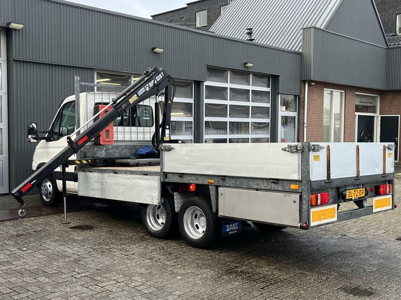 Iveco Daily 40C17 - Flatbed truck + crane - Utilitaire plateau: photos 4 Iveco Daily 40C17 - Flatbed truck + crane - Utilitaire plateau: photos 4