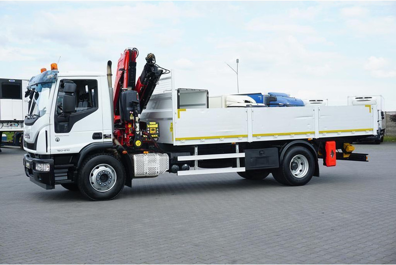 Iveco EUROCARGO / 160-21 / SKRZYNIOWY + HDS / FASSI F110 / ROTATOR / P - Utilitaire plateau: photos 5 Iveco EUROCARGO / 160-21 / SKRZYNIOWY + HDS / FASSI F110 / ROTATOR / P - Utilitaire plateau: photos 5
