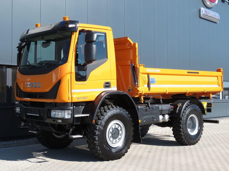 Iveco EuroCargo ML150E28 WS 4x4 3-Way Meiller Tipper - Camion benne: photos 1 Iveco EuroCargo ML150E28 WS 4x4 3-Way Meiller Tipper - Camion benne: photos 1