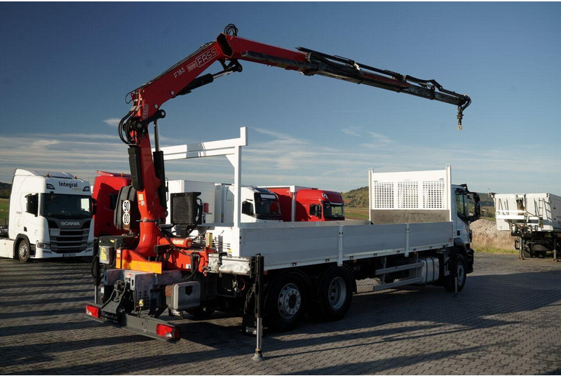 Iveco STRALIS 460 / 6X2 / SKRZYNIOWY 8,1 m + HDS FASSI. F185 MAX UDŹWI - Camion plateau, Camion grue: photos 4 Iveco STRALIS 460 / 6X2 / SKRZYNIOWY 8,1 m + HDS FASSI. F185 MAX UDŹWI - Camion plateau, Camion grue: photos 4