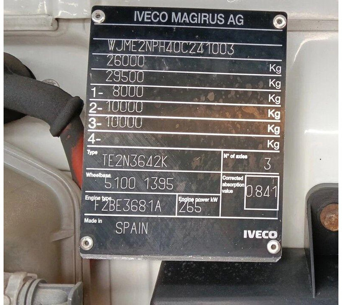 Camion porte-voitures Iveco TGA 33.480 - Machine transporter: photos 18