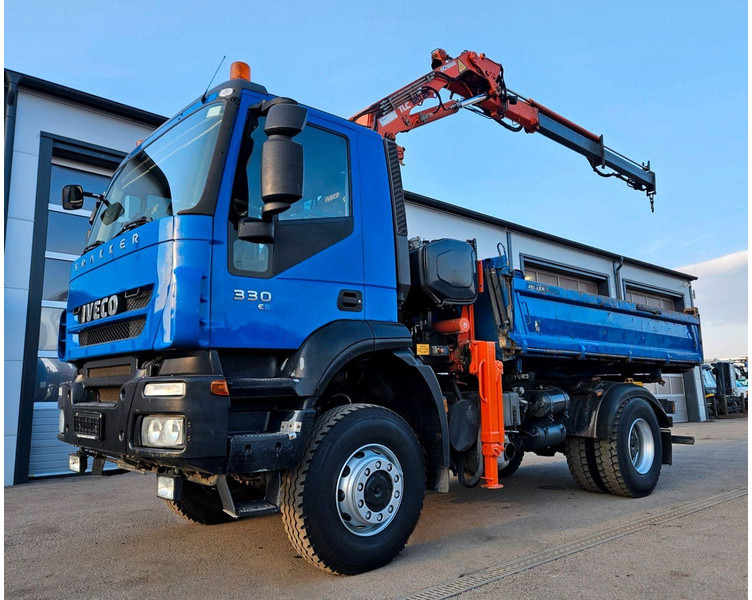 Iveco Trakker 190T33 4x4 M Tipper + Crane Atlas 120.2E - Camion benne, Camion grue: photos 3 Iveco Trakker 190T33 4x4 M Tipper + Crane Atlas 120.2E - Camion benne, Camion grue: photos 3