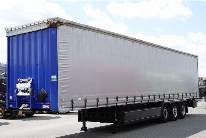 Krone FIRANKA / STANDARD / OŚ PODNOSZONA / KOSZ NA PALETY - Semi-remorque rideaux coulissants: photos 3 Krone FIRANKA / STANDARD / OŚ PODNOSZONA / KOSZ NA PALETY - Semi-remorque rideaux coulissants: photos 3