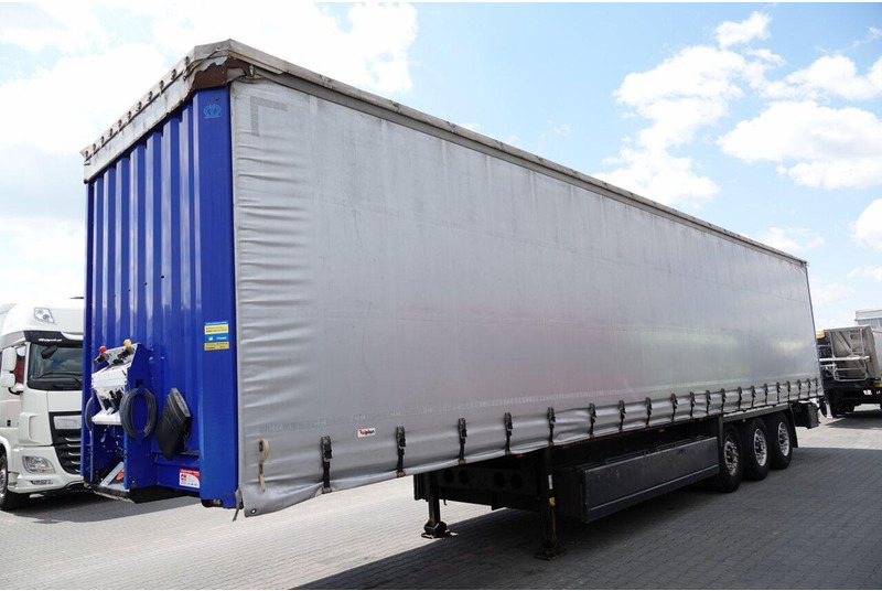 Krone FIRANKA / STANDARD / OŚ PODNOSZONA / KOSZ NA PALETY - Semi-remorque rideaux coulissants: photos 4 Krone FIRANKA / STANDARD / OŚ PODNOSZONA / KOSZ NA PALETY - Semi-remorque rideaux coulissants: photos 4