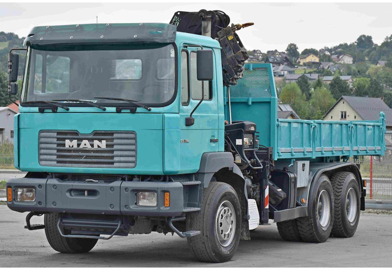 MAN 27-314 - Camion benne, Camion grue: photos 3 MAN 27-314 - Camion benne, Camion grue: photos 3