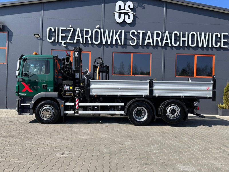 MAN GM TGS TGX 26.340 // E5// 6x2 6x4 //WYWROTKA 3-S / HIAB XS 122 H - Camion benne, Camion grue: photos 3 MAN GM TGS TGX 26.340 // E5// 6x2 6x4 //WYWROTKA 3-S / HIAB XS 122 H - Camion benne, Camion grue: photos 3