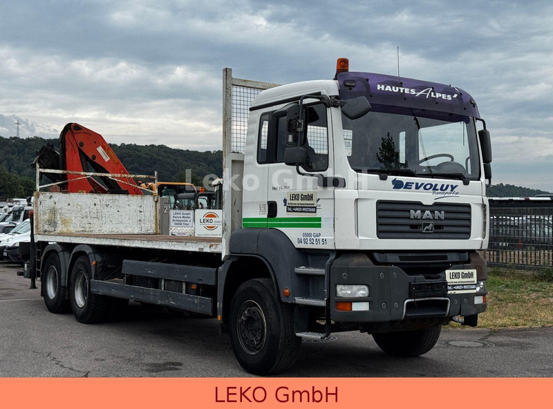 MAN TGA 33.360 - Camion plateau, Camion grue: photos 1 MAN TGA 33.360 - Camion plateau, Camion grue: photos 1