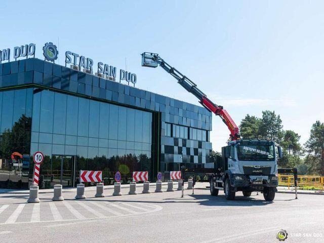 MAN TGM 18.320 4x4 PALFINGER PK 27002 Basket NEW ! - Camion plateau, Camion grue: photos 2 MAN TGM 18.320 4x4 PALFINGER PK 27002 Basket NEW ! - Camion plateau, Camion grue: photos 2