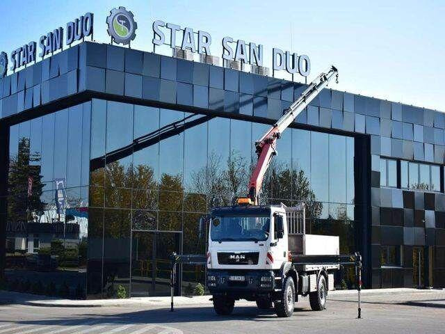 MAN TGM 18.340 4x4 PALFINGER PK 18002 CRANE WINCH - Camion plateau, Camion grue: photos 4 MAN TGM 18.340 4x4 PALFINGER PK 18002 CRANE WINCH - Camion plateau, Camion grue: photos 4