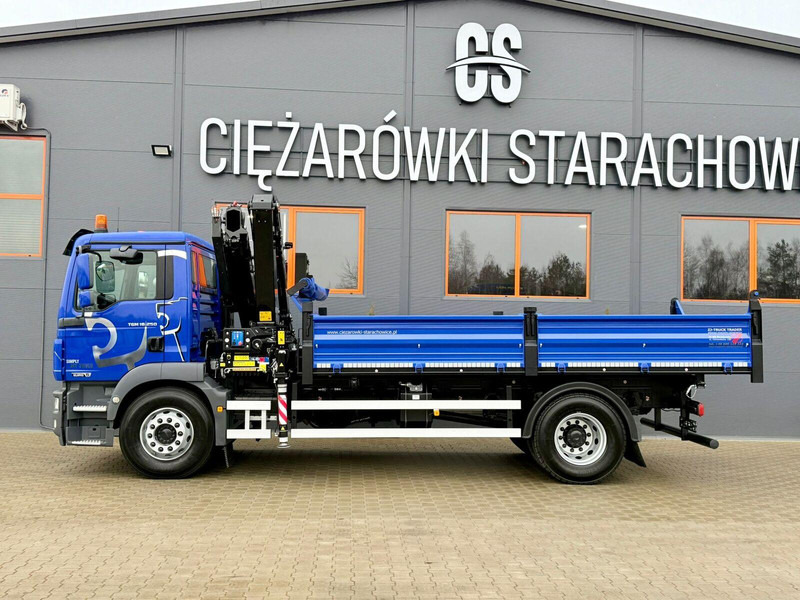 MAN TGM TGL TGS 18.250 // wywrotka 3-S + HDS HMF 1420 - K2 // bu - Camion benne, Camion grue: photos 4 MAN TGM TGL TGS 18.250 // wywrotka 3-S + HDS HMF 1420 - K2 // bu - Camion benne, Camion grue: photos 4