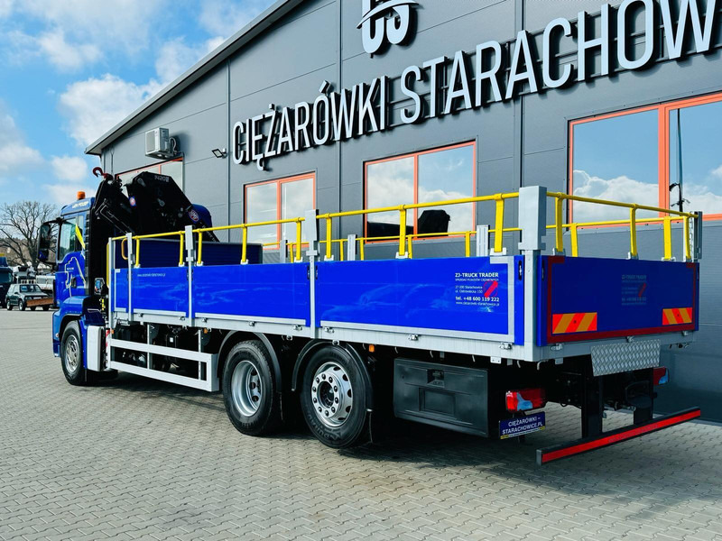 MAN TGS 26.360 - Camion plateau, Camion grue: photos 4 MAN TGS 26.360 - Camion plateau, Camion grue: photos 4