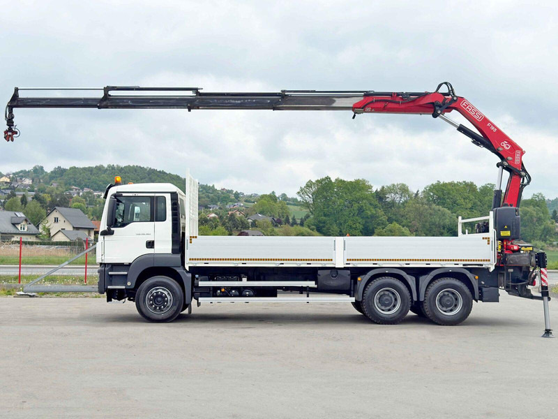 MAN TGS 26.360* FASSI F195A.2.24 / FUNK * 6x4 * TOP - Camion plateau, Camion grue: photos 5 MAN TGS 26.360* FASSI F195A.2.24 / FUNK * 6x4 * TOP - Camion plateau, Camion grue: photos 5