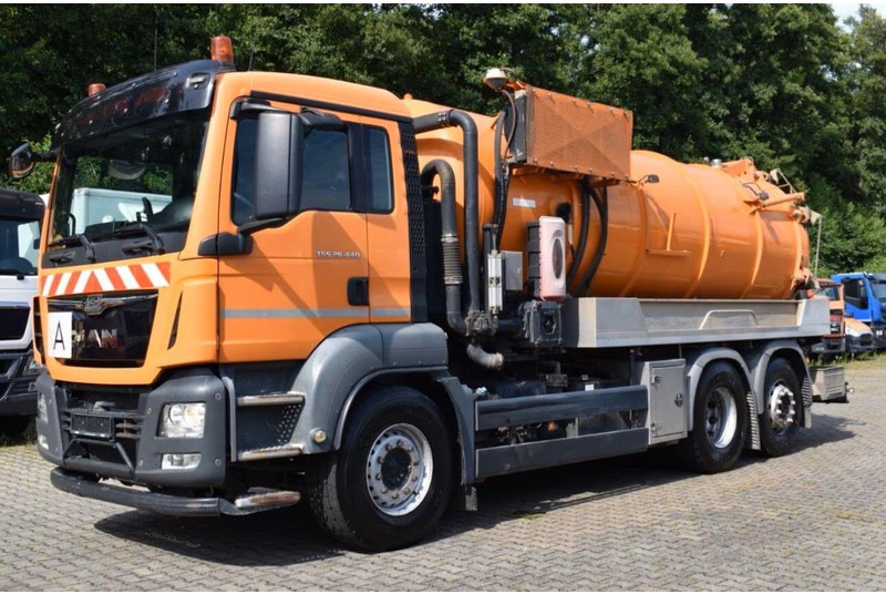 MAN TGS 26.440 - Vacuum truck - Camion hydrocureur: photos 1 MAN TGS 26.440 - Vacuum truck - Camion hydrocureur: photos 1