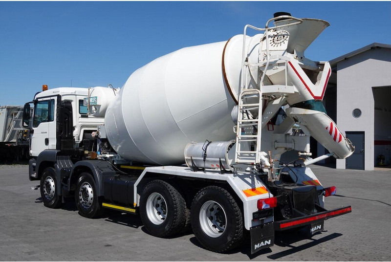 MAN TGS 32.400 / 8X4 / GRUSZKA / BETONOMIESZARKA / 9 M3 / IMER / MAN - Camion malaxeur: photos 4 MAN TGS 32.400 / 8X4 / GRUSZKA / BETONOMIESZARKA / 9 M3 / IMER / MAN - Camion malaxeur: photos 4