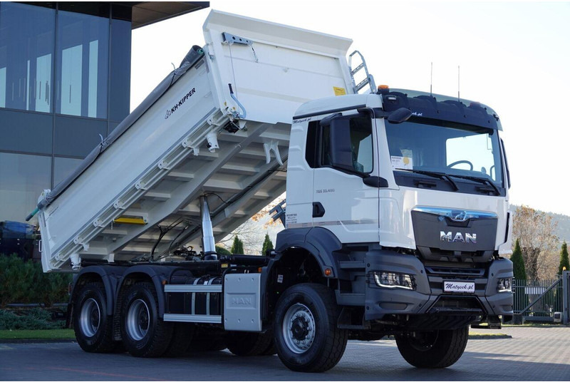 MAN TGS 33.TGS 33.480 / 6X6 / WYWROTKA 3 STRONNA / BORDMATIC / KH KI - Camion benne: photos 3 MAN TGS 33.TGS 33.480 / 6X6 / WYWROTKA 3 STRONNA / BORDMATIC / KH KI - Camion benne: photos 3