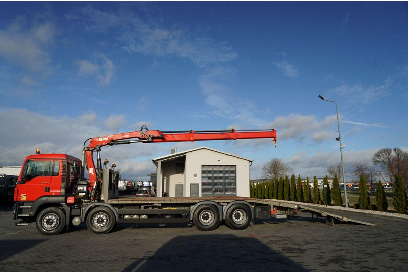 MAN TGS 35.360 / 8x2-4 / LAWETA + HDS HIAB 166 E-2 / 4 OSIOWY / NAJ - Remorqueuse: photos 2 MAN TGS 35.360 / 8x2-4 / LAWETA + HDS HIAB 166 E-2 / 4 OSIOWY / NAJ - Remorqueuse: photos 2